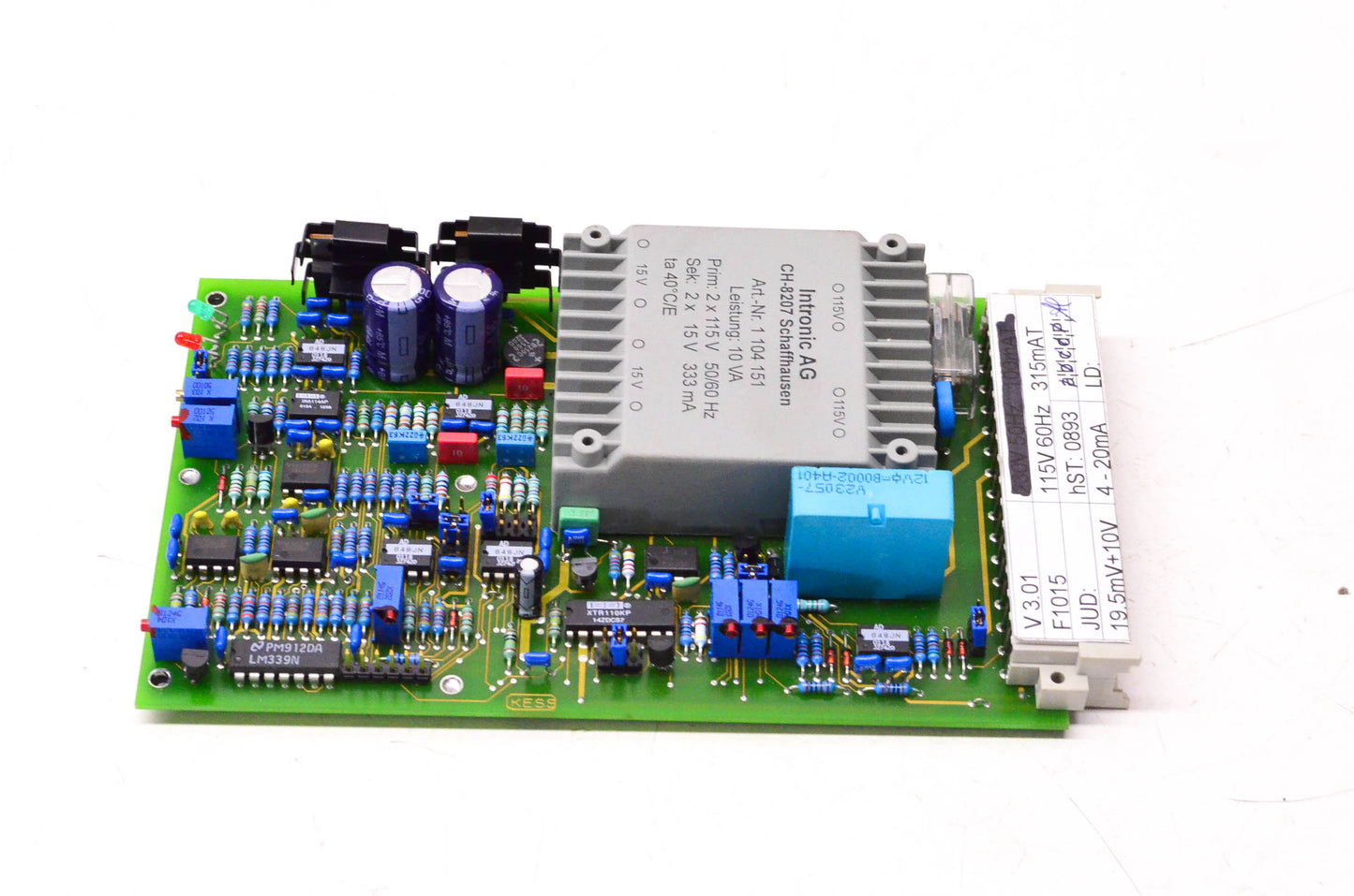 Jud Ag Liechtenstein F1015C-V2.0 Printed Circuit Board NOS