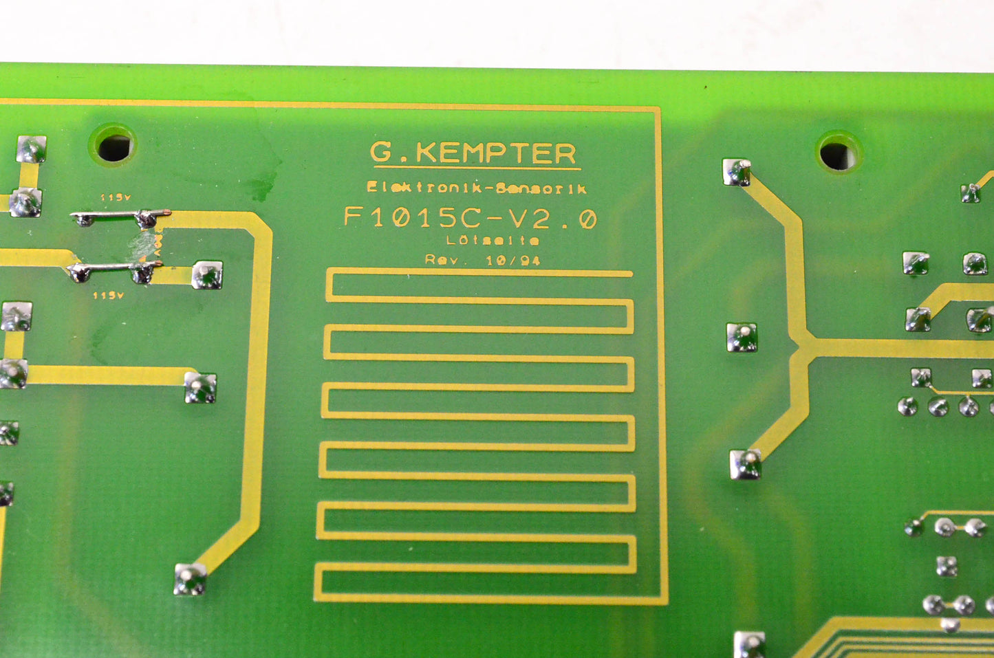 Jud Ag Liechtenstein F1015C-V2.0 Printed Circuit Board NOS