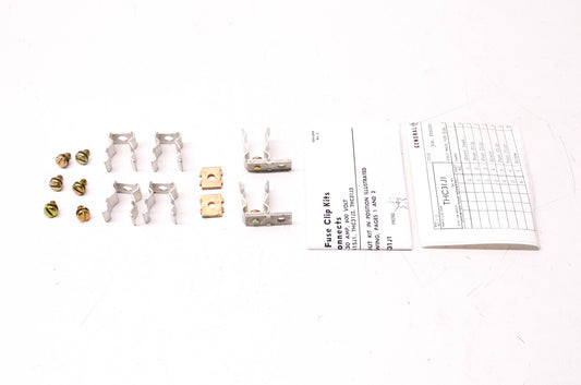 General Electric THC31J1, 783164-00947 Incomplete HCI Disconnect Fuse Kit NOS