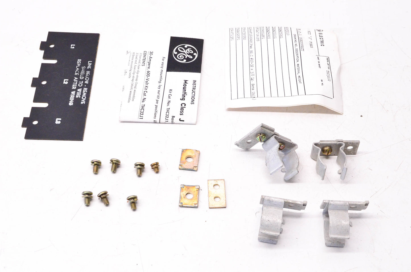 General Electric THC32J2, 783164-00968 Incomplete HCI Disconnect Shaft Kit NOS