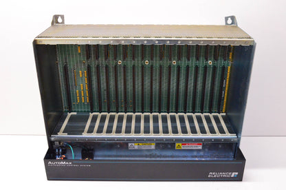 Reliance Electric 57C331A AutoMax 16 Slot Panel Mount Rack NOS