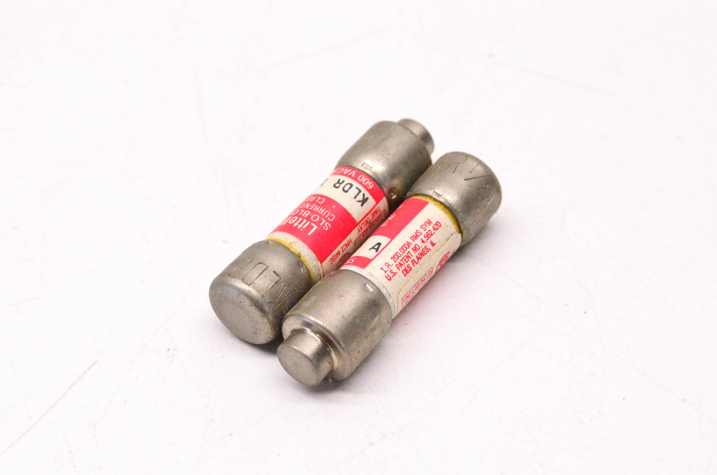 Littelfuse 1/2 Amp 600 Volt AC or Less Class CC Current Limiting Fuse Qty 2 NOS