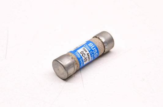 Cooper Bussmann DL97-25, SC-10 10 Amp 480 Volt Fuse NOS