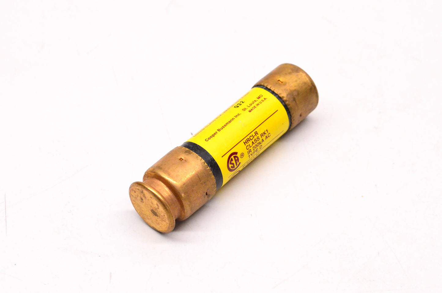 Cooper Bussmann 60 Amp 250v AC Dual-Element Time-Delay Current Limiting Fuse NOS