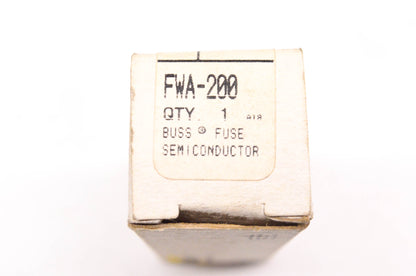 Cooper Bussmann FWA-200 200 Amp 150 Volt Semi-Conductor Fuse NOS
