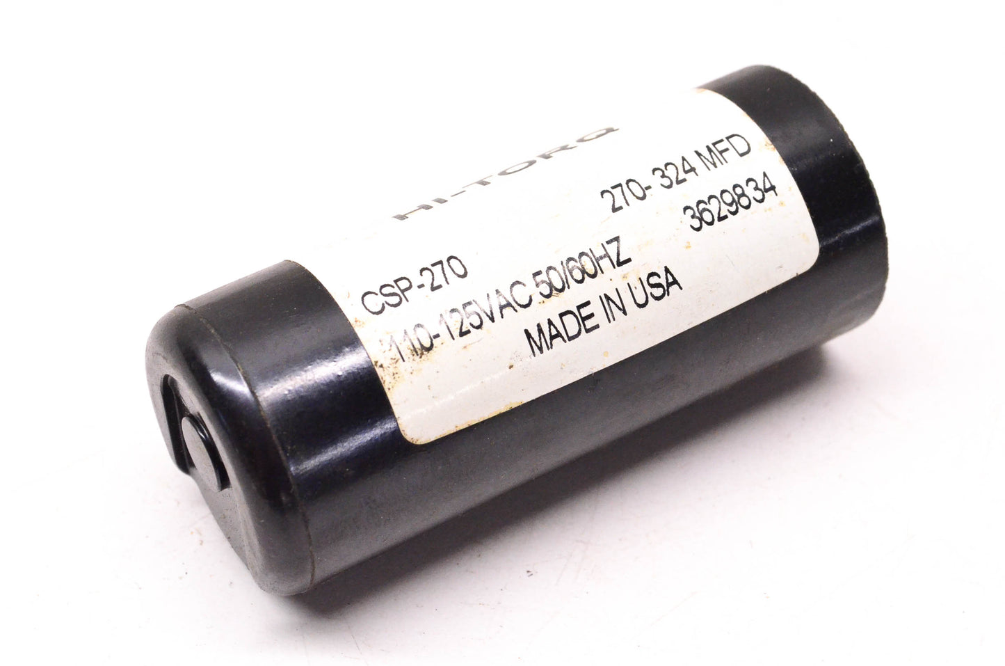 Hi-Torq CSP-270 110-125 VAC 50/60HZ Start Capacitor NOS