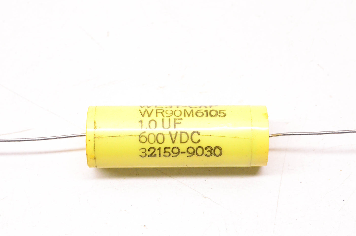 West-Cap WR90M6105, 32159-9030 1uF 600 Volt DC Capacitor NOS