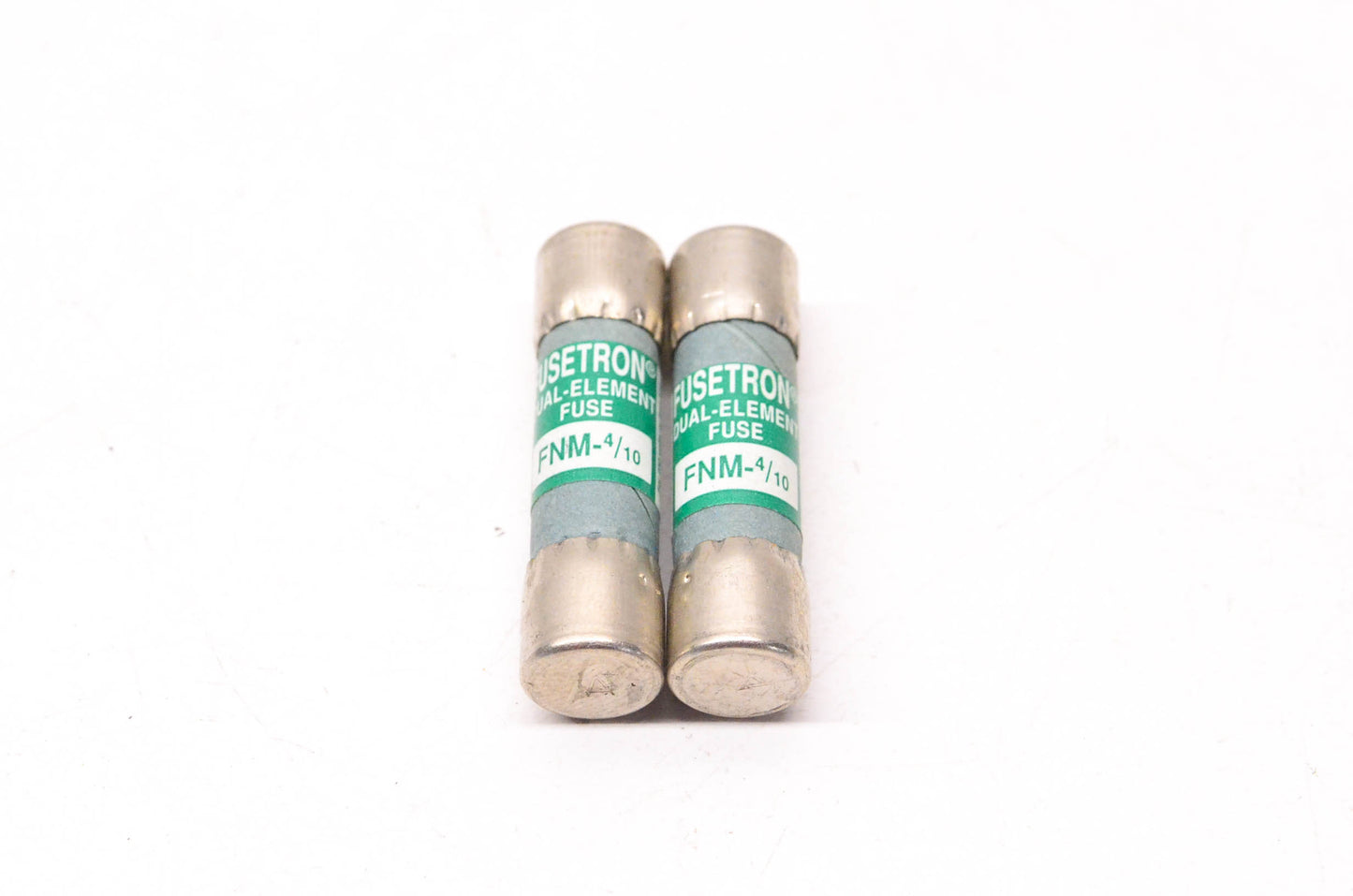 Cooper Bussmann FNM-4/10 4/10 Amp 250 Volt AC Dual-Element Fuse Qty 2 NOS