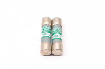 Cooper Bussmann FNM-4/10 4/10 Amp 250 Volt AC Dual-Element Fuse Qty 2 NOS