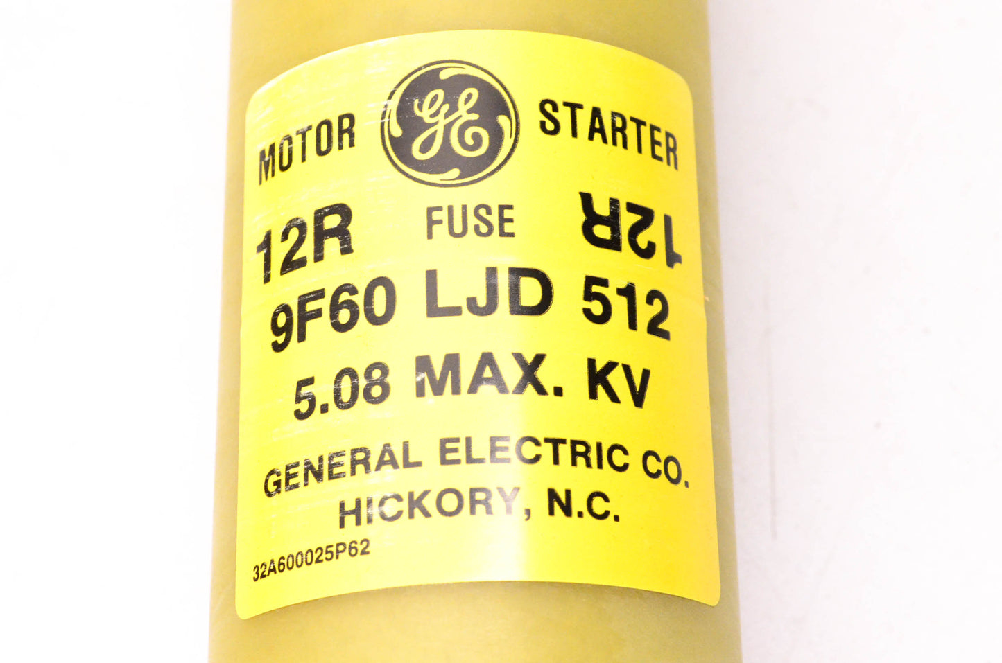 General Electric 9F60LJD512 Type EJ-2 5.08 Max KV Current Limiting Fuse NOS