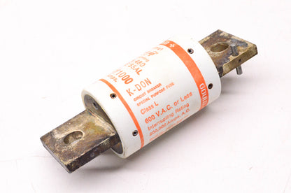 Gould Type 55AL 1000 Amp 600 Volt AC or Less Current Limiting Fuse
