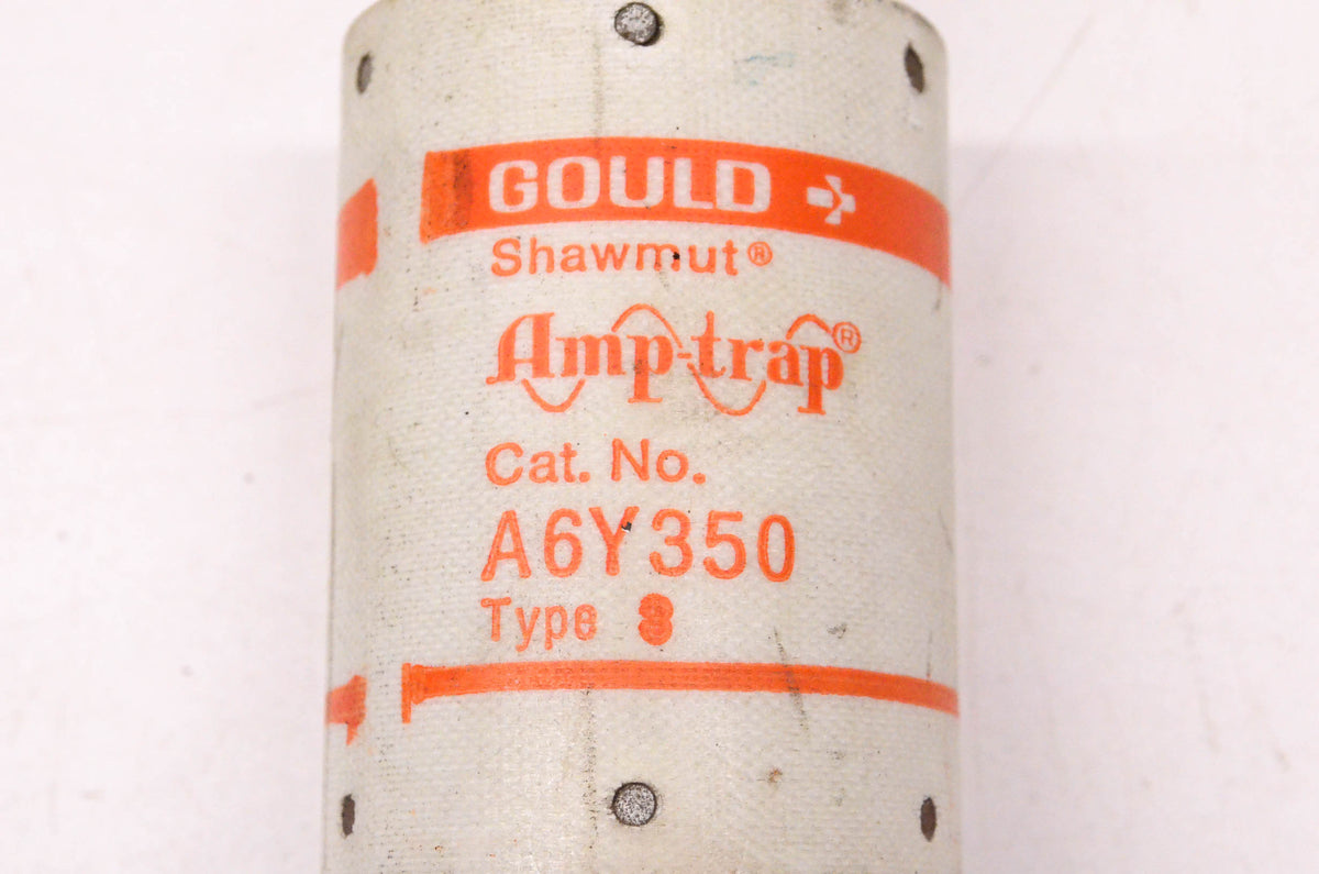 Gould A6Y350-3, A6Y350 350 Amp 600 Volt or Less Type 8 Amp-Trap Fuse NOS
