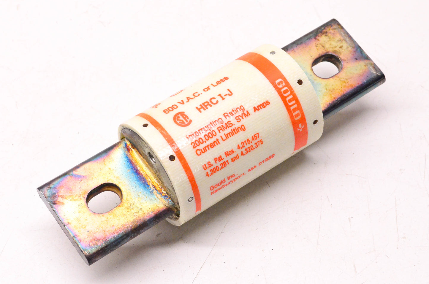 Gould A4J600 600 Amp 600 Volt Class J Amp-Trap Fuse NOS