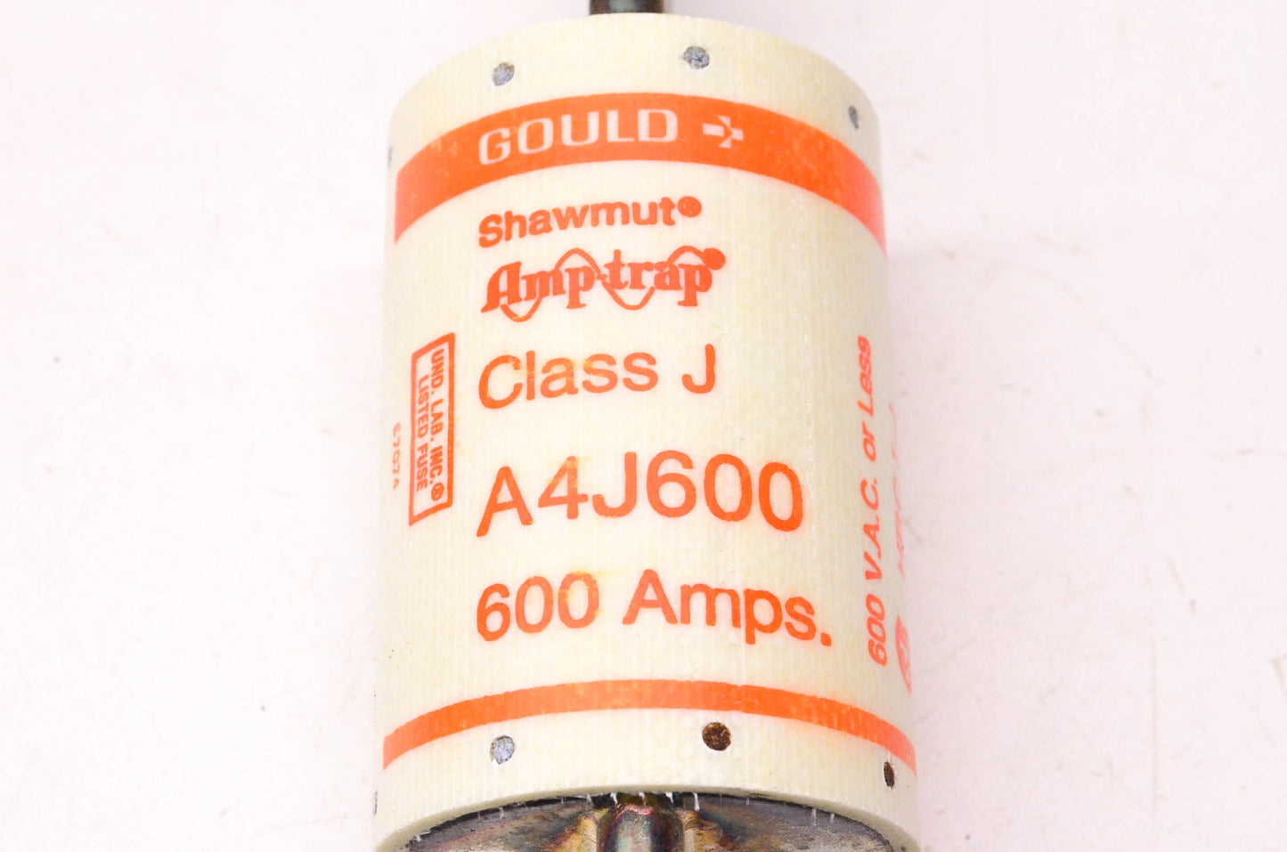 Gould A4J600 600 Amp 600 Volt Class J Amp-Trap Fuse NOS