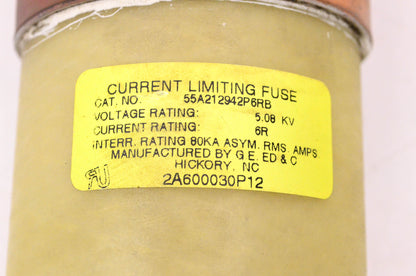 General Electric 55A212942P6RB 5.08KV Current Limiting Fuse