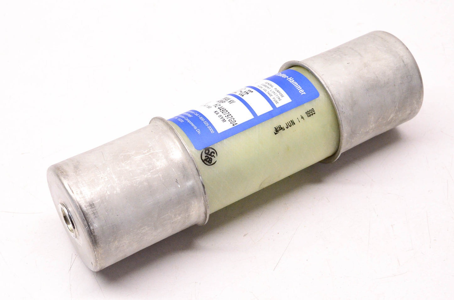 Cutler-Hammer 449D797G04, 2CLE-65E 65E Amp 2.75KV Current Limiting Fuse NOS