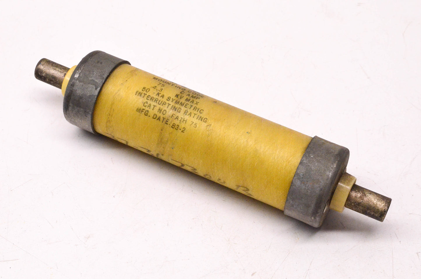 McGraw-Edison FA1H75 75 Amp 4.3KV Current Limiting Fuse NOS