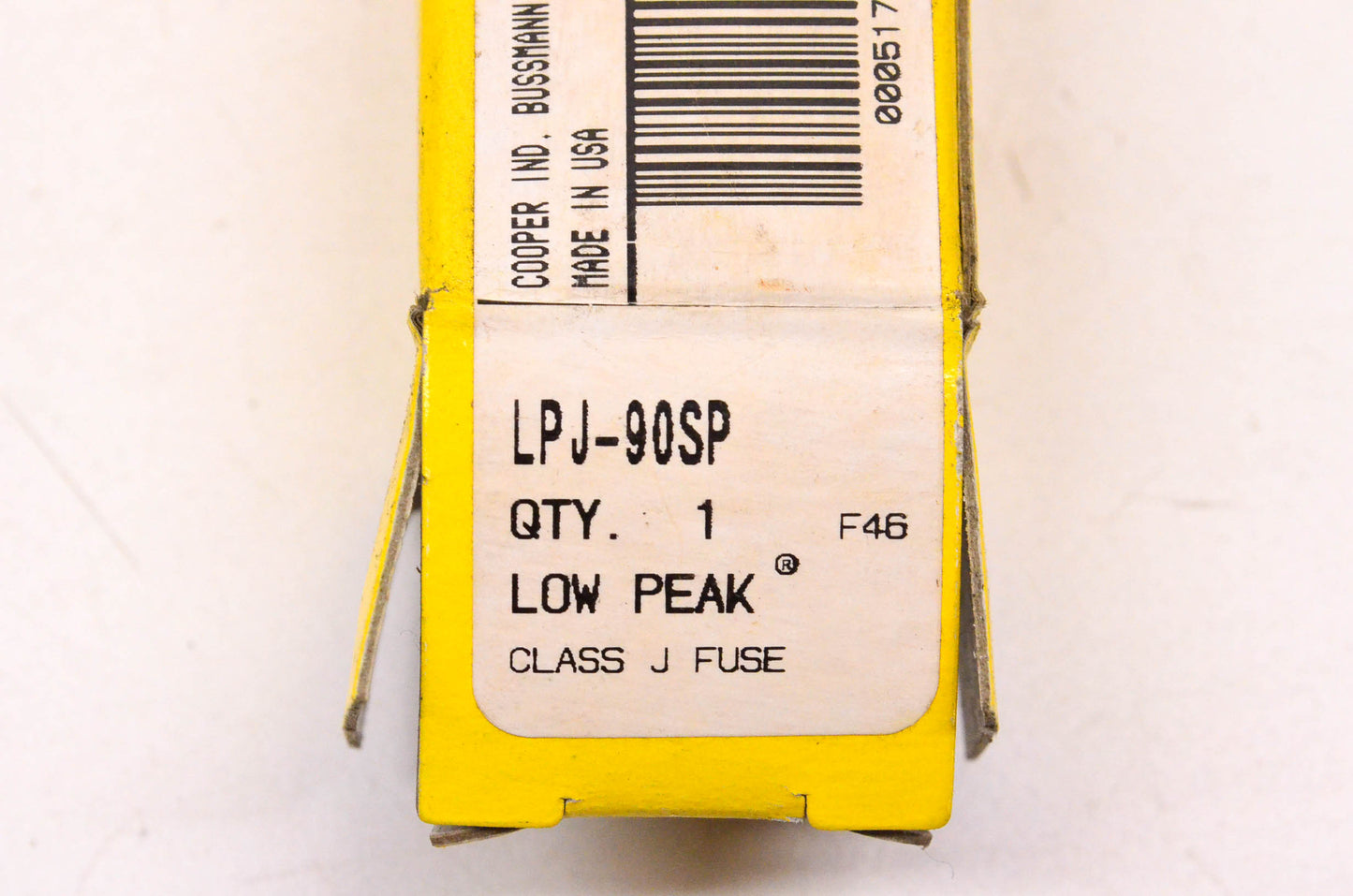 Cooper Bussmann LPJ-90SP 90 Amp 600 Volt Fuse NOS