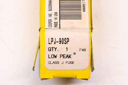 Cooper Bussmann LPJ-90SP 90 Amp 600 Volt Fuse NOS