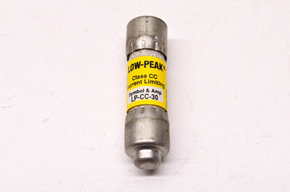 Cooper Bussmann LP-CC-30 30 Amp 300 Volt DC Class CC Current Limiting Fuse NOS