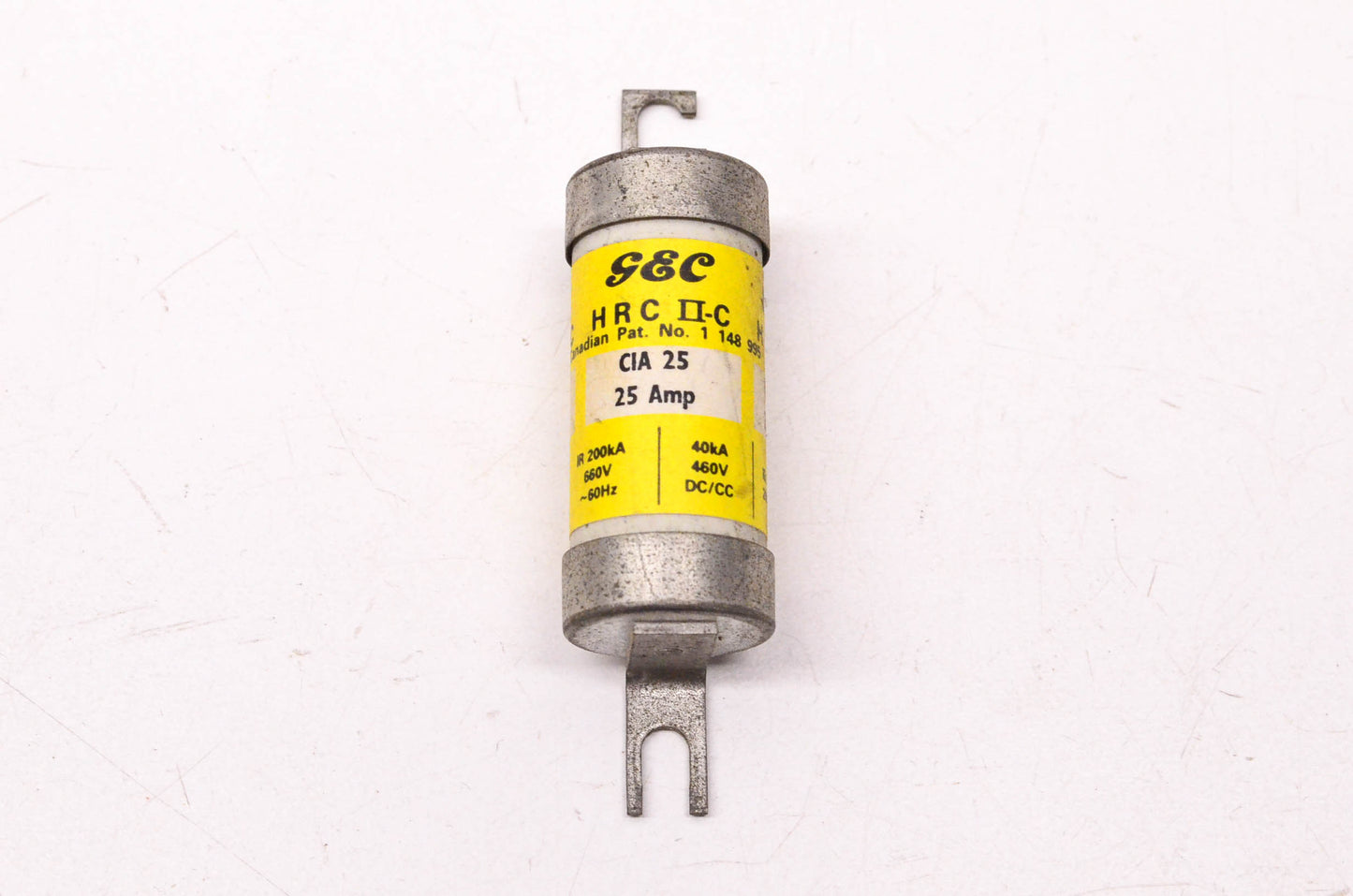 GEC CIA20 20 Amp 660 Volt Bolt on Fuse NOS