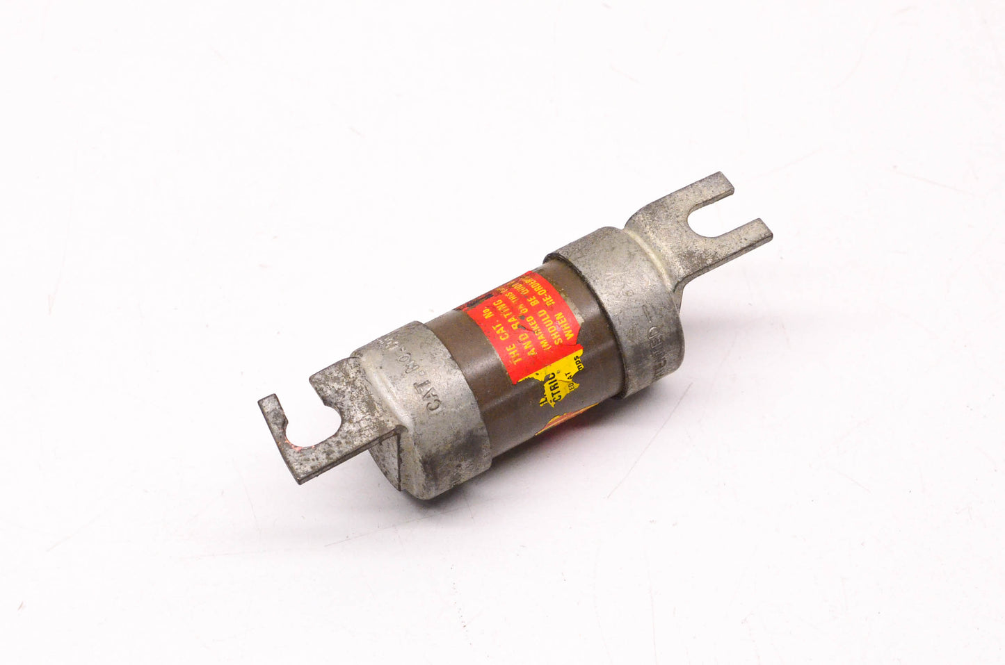 English Electric CCP80 80 Amp 600 Volt Bolt on Fuse NOS