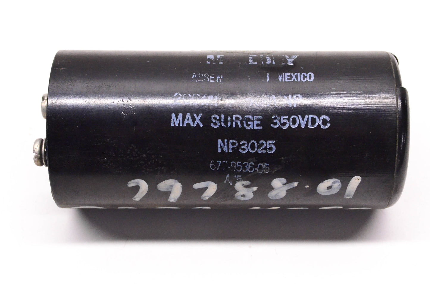 Mallory NP3025 200MFD 350VDC Mallory Capacitor NOS
