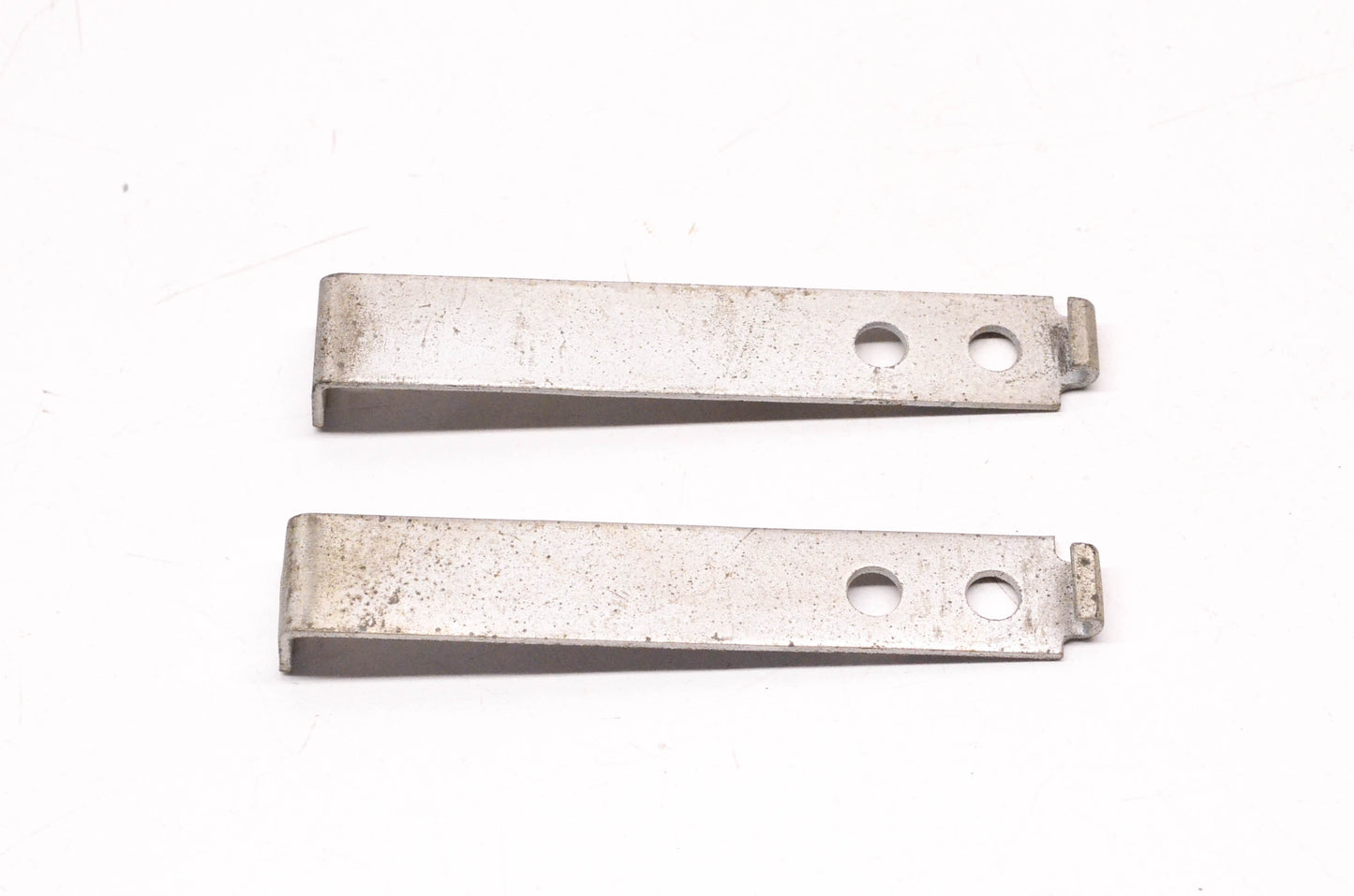 General Electric CP07FB4, CP07FC2 3.75"x.5" Capacitor Hold Down Clamps Qty 2 NOS