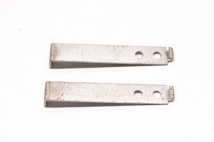 General Electric CP07FB4, CP07FC2 3.75"x.5" Capacitor Hold Down Clamps Qty 2 NOS