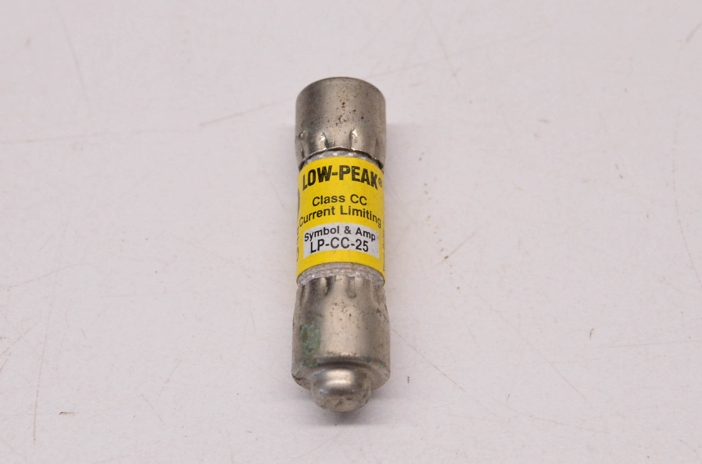 Cooper Bussmann 25 Amp 300 Volt DC Time-Delay Current Limiting Low-Peak Fuse NOS