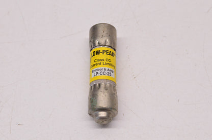 Cooper Bussmann 25 Amp 300 Volt DC Time-Delay Current Limiting Low-Peak Fuse NOS