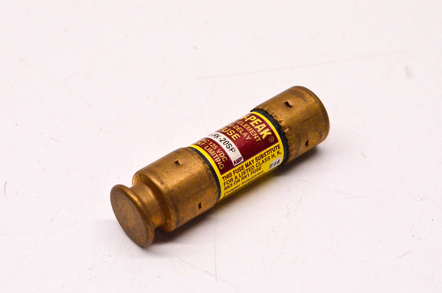 Cooper Bussmann LPN-RK-20SP 20 Amp 250 Volt Fuse NOS