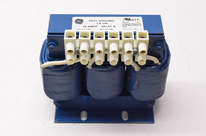 General Electric 37G01802 3 Phase Reactor 18 Amps 1.5mH 600 Volt 50/60Hz NOS