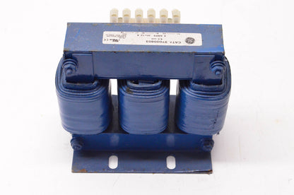 General Electric 37G00803 3 Phase Reactor 8 Amps 5.0mH 600 Volt 50/60Hz NOS
