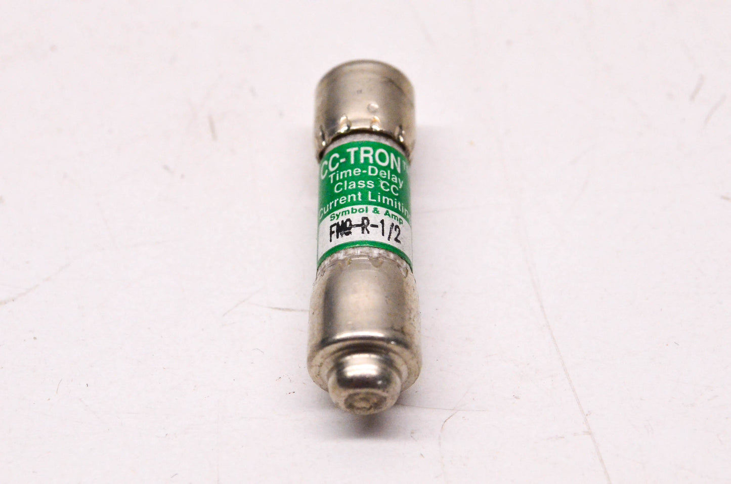 Cooper Bussmann FNQ-R-1/2 .5 Amp 600 Volt Time Delay Fuses Qty 2 NOS