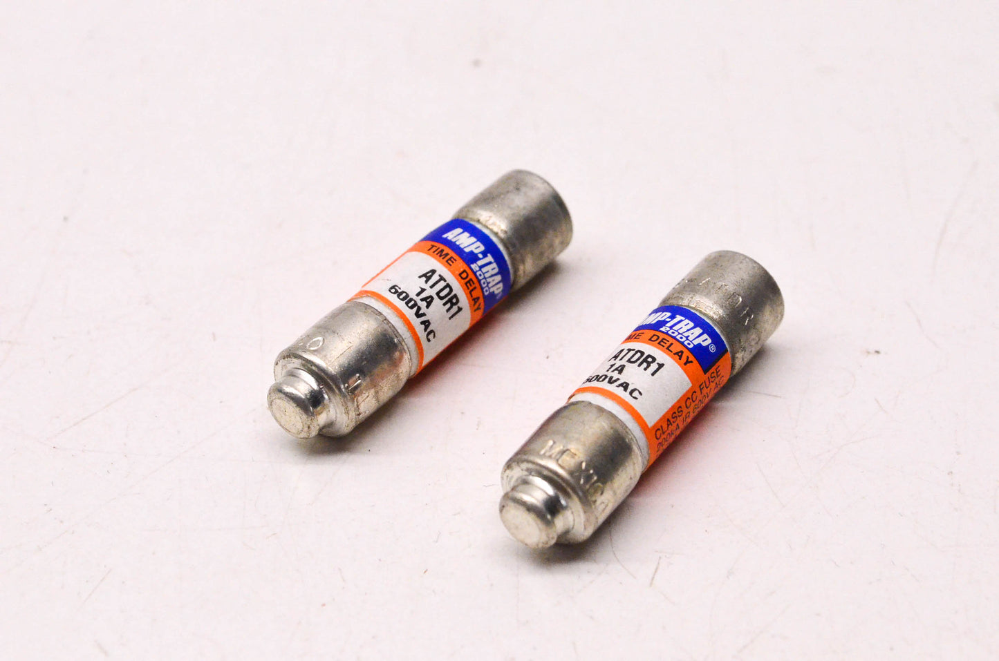 Ferraz Shawmut ATDR1 1 Amp 600 Volt Time Delay Fuses Qty 2 NOS