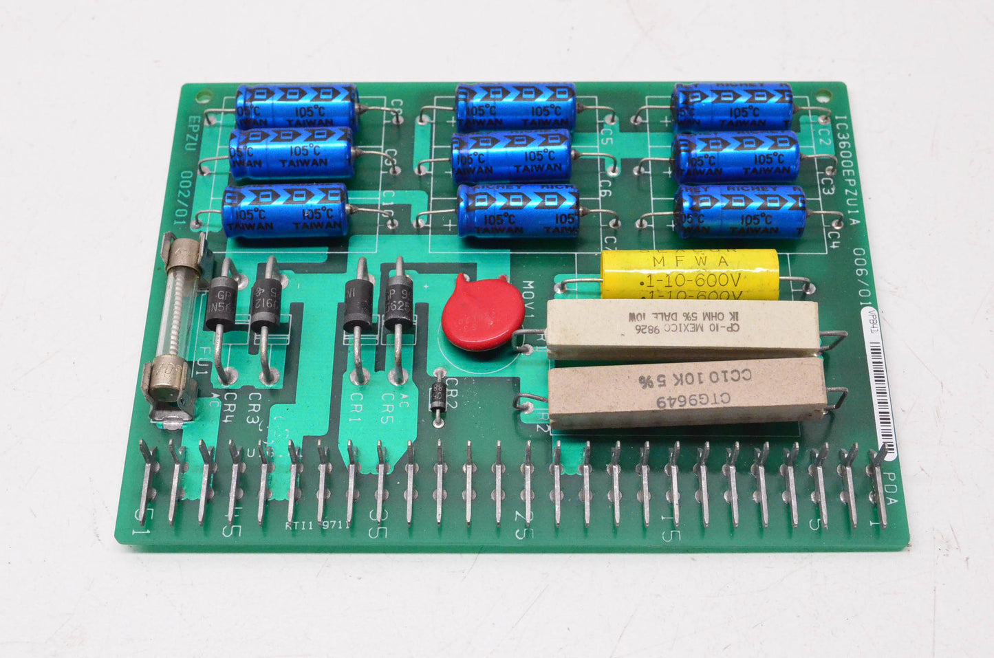 General Electric IC3600EPZU1A Power Supply Control Board NOS