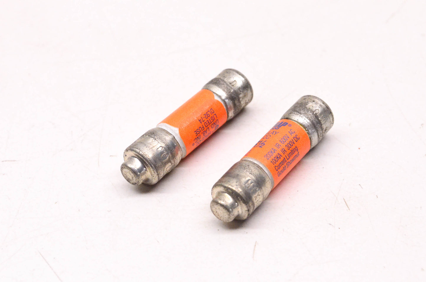Gould ATDR1/2 1/2 Amp 600 Volt Time Delay Class CC Fuse Qty 2 NOS