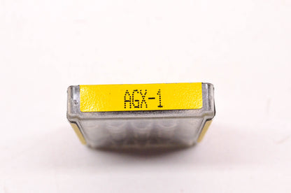 Cooper Bussmann AGX-1 1 Amp 250 Volt Buss Fuses Qty 5 NOS