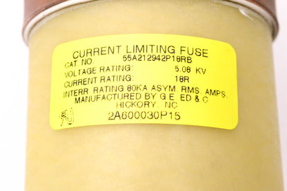 General Electric 55A212942P18RB General Electric 5.08KV Bolt On Fuse