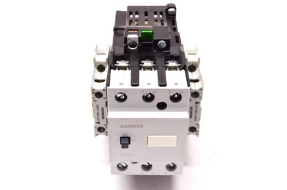 Siemens 3TF4422-0B Contactor 24 Volt DC Coil W/ Auxiliary Contact Switches NOS