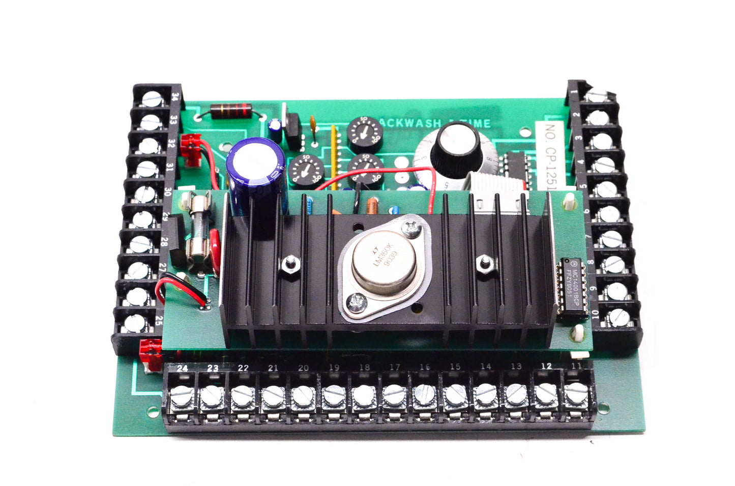 Aftermarket CP-12513E Printed Circuit Board W/ Backwash Timer NOS