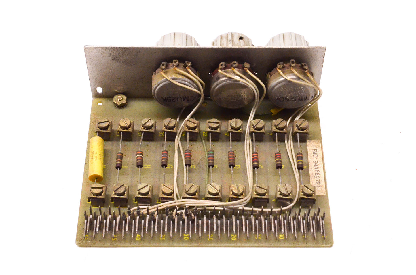 General Electric PWC194A6697G1 PC Board W/ Lead, Gain, & POS Limit Controls