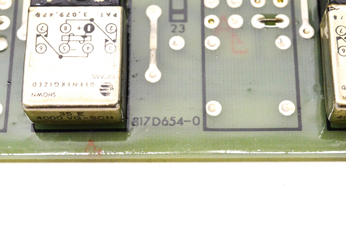General Electric 817D654-0, 8170993G1 Auxiliary Function PCB Board NOS