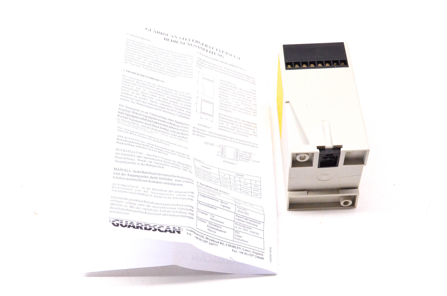 Guardscan PSCU/4, 0080101AA Control Unit NOS