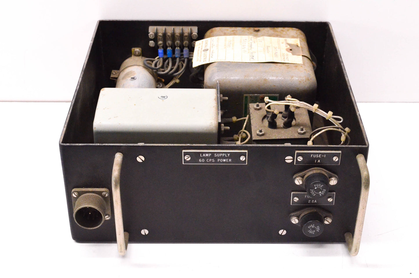 General Electric 818D313-P1 Lamp Power Supply 60 CPS
