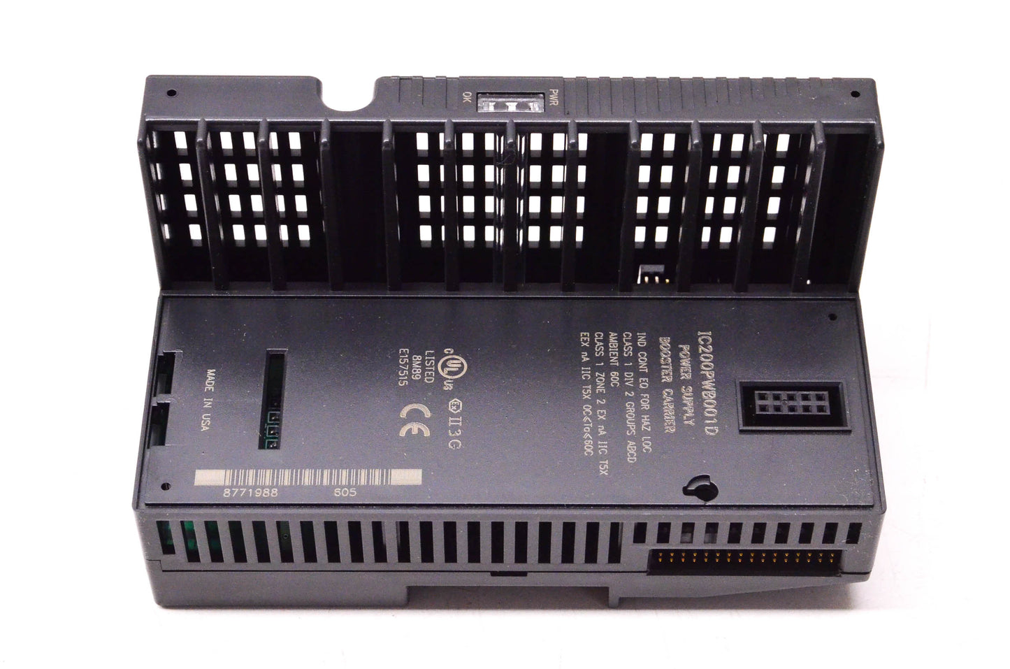 General Electric IC200PWB001D, 37-53-0775 GE Fanuc Power Supply Booster Carrier NOS