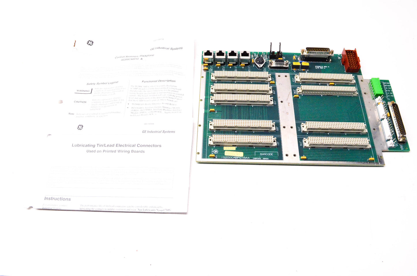 General Electric IS200CABPG1B Control Assembly Backplane Board NOS