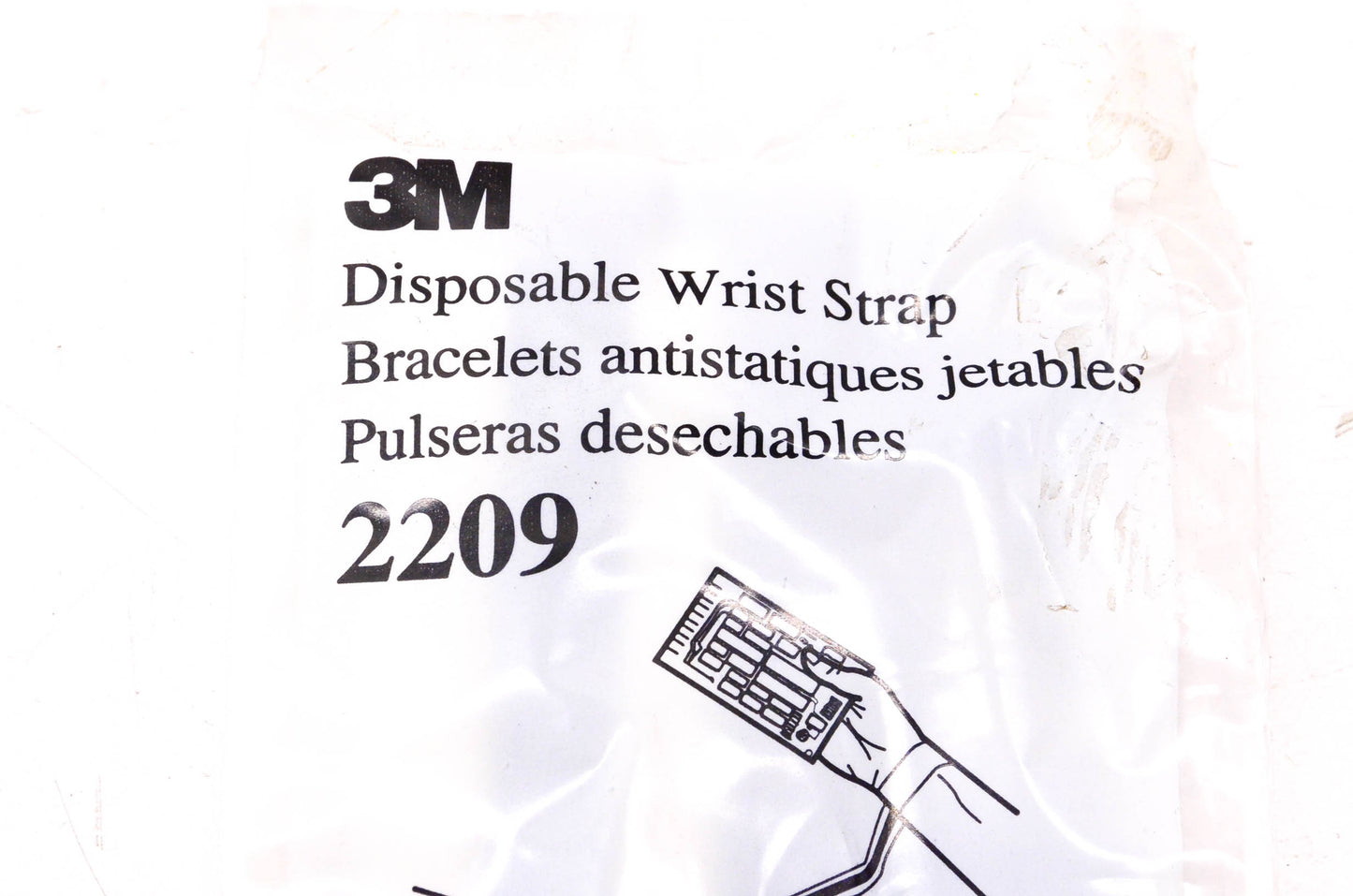 3M 2209 Disposable Wrist Strap NOS