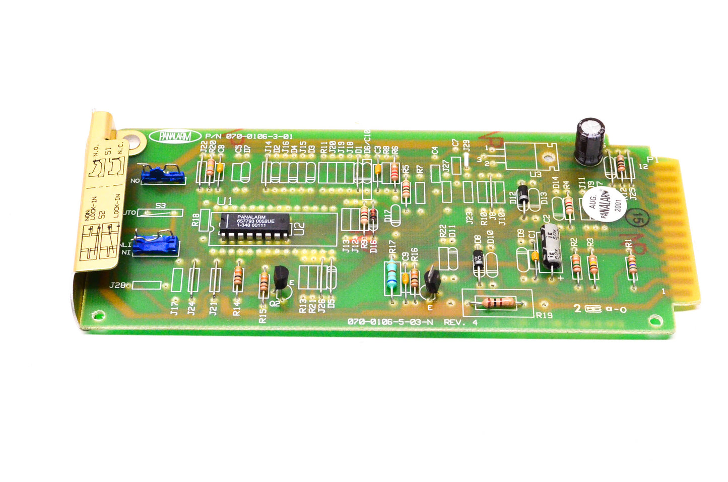 Panalarm 70A1N-12DC, 70A1N Lock-in Alarm Board NOS